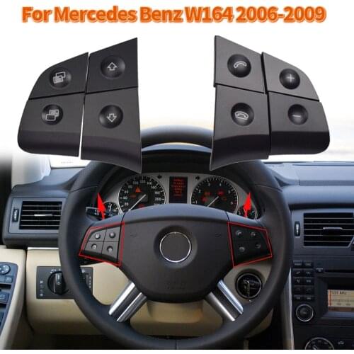 Multi-function Car Steering Wheel Switch Buttons Audio Control Button for Mercedes Benz ML GL W164 R Class W251