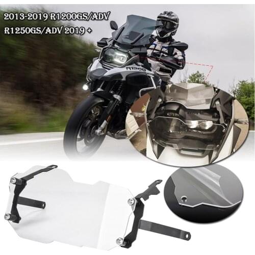 Motorcycle Front Headlight Lens Cover Light Lamp Guard Protector for B-M-W R1200GS Adv R1250GS Adventure 2013-2019 2018 2017