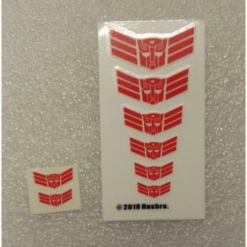 Deformation Elite Guard Autobot Logo Transfer Sticker