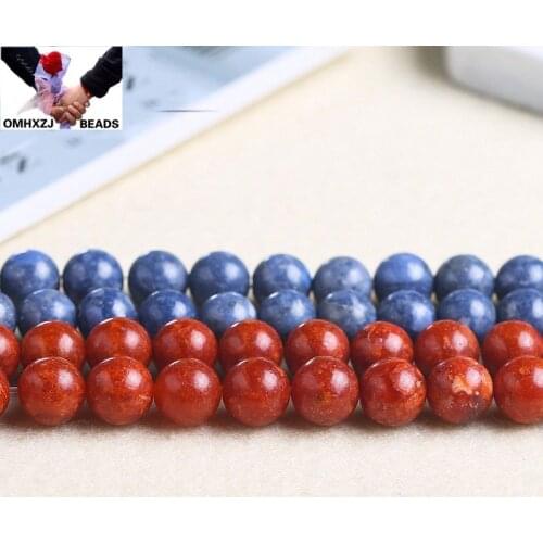 OMH Wholesale JD264 4 6 8 10 12 14mm Natural Jewelry DIY Making Bracelet Necklace Natural AAA Coral Loose Spacer Round Beads