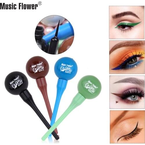 High Quality Candy Hairline Lollipop Shape Cosmetic Waterproof Liquid Eyeliner Eye Liner Makeup Popular 40