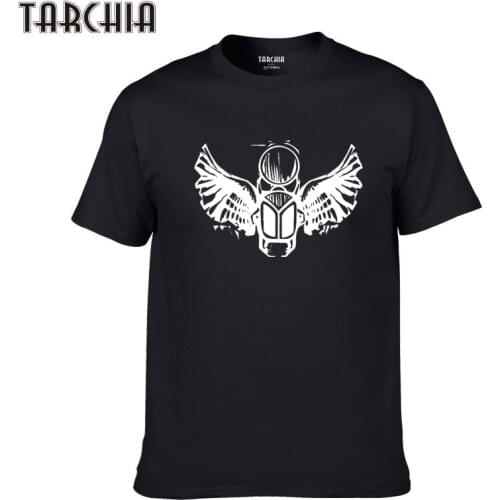 Insect Tattoo 100% Cotton Print Casual Mens O-Neck T Shirts Fashion Mens Tops Men T-Shirt Short Sleeve Men Tshirt