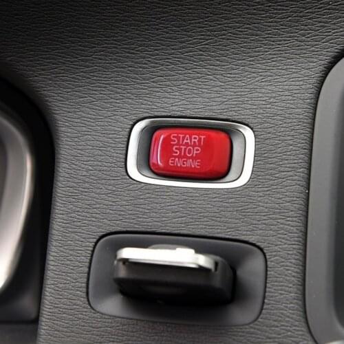 Repair Car Engine Start Button Replace Cover Stop Swtich Key Decor Car Styling For Volvo V40 V60 S60 XC60 S80 V50 V70 XC70