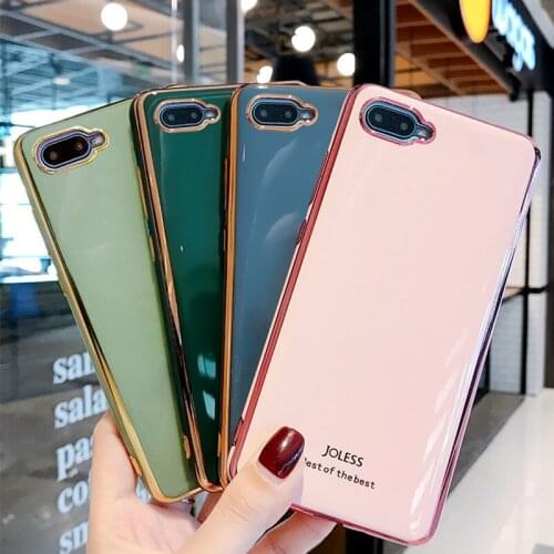 Luxury Silicone Case For Oppo RX17 Neo phone Case For OPPO K1 Cover Shockproof Fundas Ring Stand Holder Cases oppo R15x K1 K3 K9