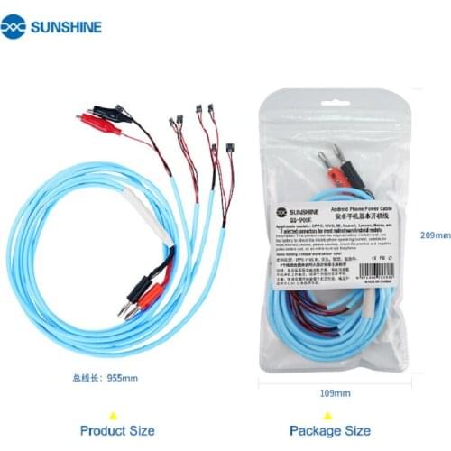 SS-905E Android Phone Power Supply Line Test Cable Boot Control Line for Samsung Huawei Android Xiaomi Phone Power wire Tools