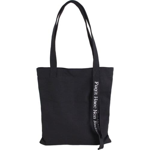 Anime print Women Shopper Daily Handbag Female Y2k Storage Reusable Foldable Totes Bags Canvas Shoulder Shopping Bags