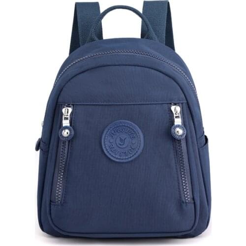 Waterproof Nylon Backpack 20201 New Trend Women Backpack Fashion Shoulder Bag Small Teen Girl School Bag Mochilas Female