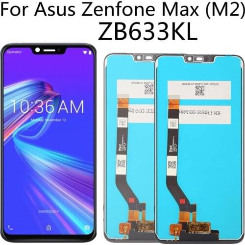 6.26" For Asus Zenfone Max M2 LCD ZB633KL/ZB632KL X01AD LCD Display Screen Touch Panel Digitizer Assembly for ASUS X01BD LCD