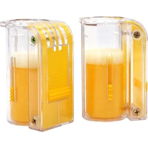 1PCS Bee Queen Marking Cage Marker Catcher Plastic Catcher One Handed Marker Bottle Plunger Beekeeper Tool Beekeeping Equipments