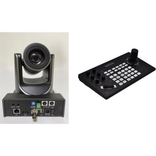 1080P support vimix POE 20xoptical zoom NDI conference call camera + video conference ptz controller