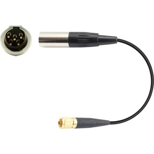 HIXMAN CA718 Convert Adapter For Lectrosonics TA5F To DPA Countryman MicroDot Adapter Sennheiser SK2012