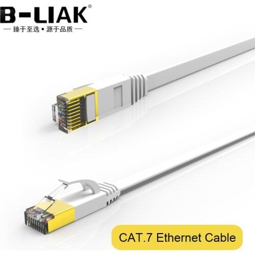 B-LIAK Ethernet Cable Cat7 Lan Cable STP RJ 45 Network Cable rj45 Patch Cord /15m/20m/30m for Router Laptop Ethernet Cable