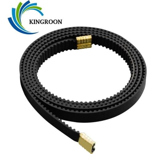 KINGROON 3D Printer Belt 2GT Belt Width 6mm Open Timing Belt For 3D Printer GT2-6mm Pulley Synchronous belt for Ender 3 Ender 5