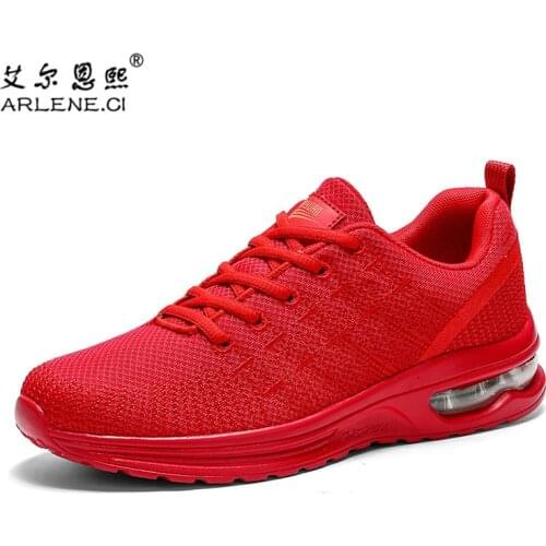 Men Women Running Shoes Sneakers Air Mesh Breathable Outdoor Sport Fashion Comfortable Casual Couples Gym Shoes Zapatos De Mujer