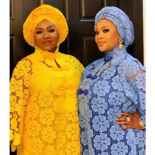 Latest African Cord Lace Fabric High Quality Water Soluble Milk Silk Lace French Guipure Lace Fabric For Wedding Festivals Sew