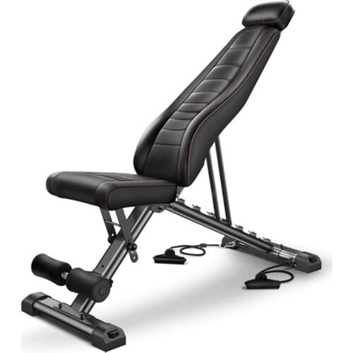 Household Multifunctional Foldable Dumbbell Bench Supine Board Bench Press Chair Sit-Ups Fitness Equipment