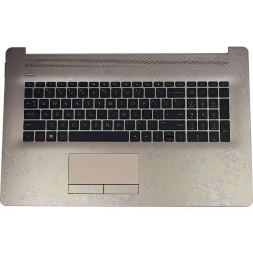 NEW Original For HP 17-CA 17-BY Laptop Palmrest Upper Case With Touchpad and Keyboard