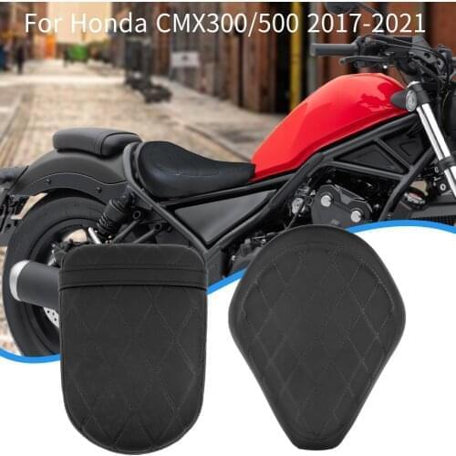 Motorcycle Front Driver Solo Seat Cushion Passenger Rear Seat For Honda Rebel CMX500 CMX300 CMX 500 CMX 300 2017-2021 2020 2019