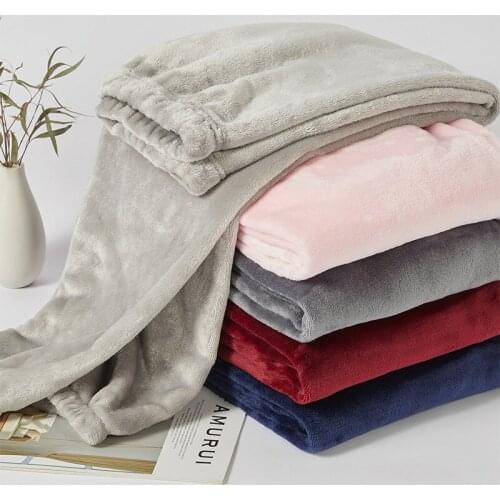 BALDAUREN Pajamas Womens Fall/Winter Coral Fleece Trouser Flannel Warm Loose Large Size Thick Lazy Pants Men Sleep Bottom