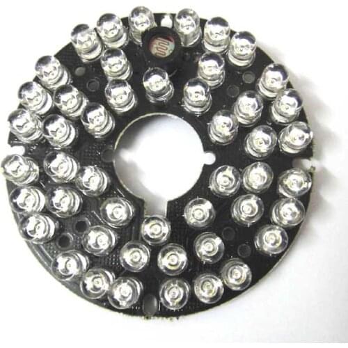 2x 48Leds 5mm Infrared IR 90 Degrees Bulbs Board 48 LEDs 850nm Illuminator For CCTV Camera