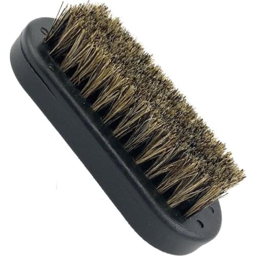 Retro Boar Bristle Hair Shaving Brush Beard Facial Shaving Massage Brush Curved Wooden Beard Mustache Brushes Mens Grooming Kit