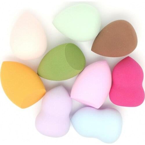 1-3 PCS Makeup Sponges Makeup Beauty Foundation Blender Sponge for Liquid Creams Powders Face Cosmetics Multi-color 40X60mm