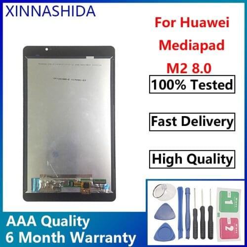 LCD For Huawei Mediapad M2 8.0'' LCD M2-801L M2-801 M2-801W M2-803L Tablet LCD Display Touch Screen Digitizer Assembly Parts
