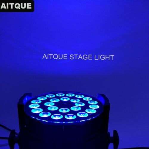 12pcs Disco par lights par led 24x10w led par dmx led spot light rgbw 4in1 led par can