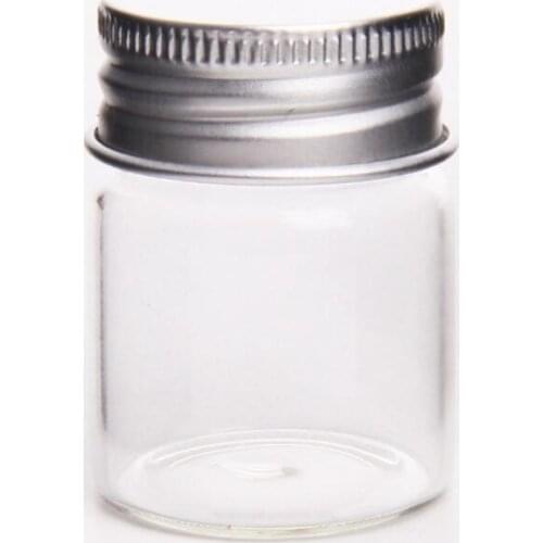 200pcs/lot 15ml Empty screw neck glass bottle for craft/storage candy,liquid cosmetic bottles