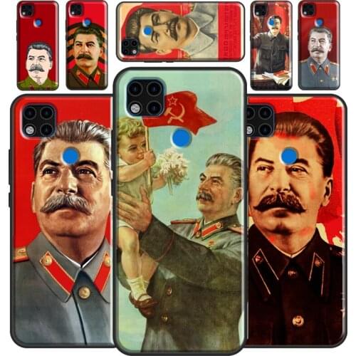 Soviet Union Leader Stalin Case For Xiaomi Redmi Note 10 Note 9 Note 8 Pro 8T 9S Cover For Redmi 9T 9 9A 9C K40 7A 8A