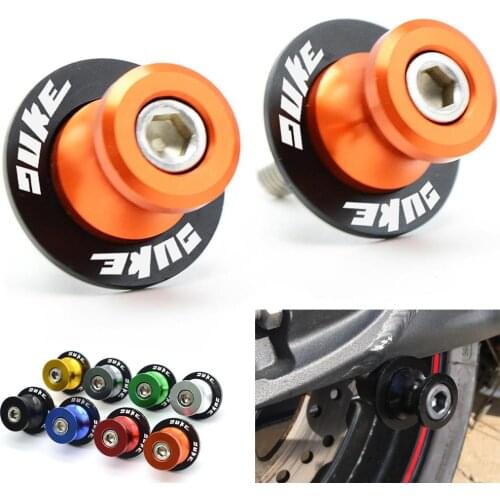 For KTM DUKE 125 200 250 390 990 Duke 790 2018 2019 2020 2021 CNC Motorcycle Accessories Swingarm Spools Slider Stand Screws