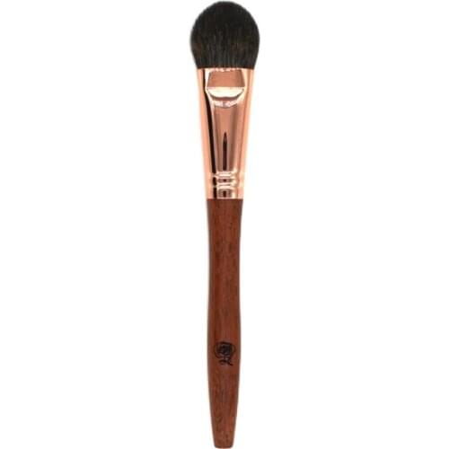 K52 Professional Handmade Makeup Brush Soft Squirrel Goat Hair Heart Shape Highlighter Brush Rosewood Handle Make Up Brushes