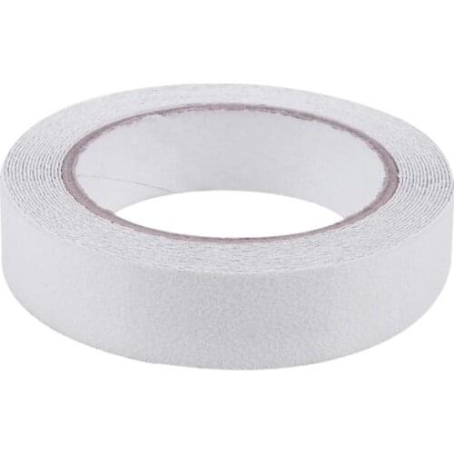 New Bath Shower Anti Slip Sticker Non Slip Strips Grip Pad Flooring Safety Tape Mat Type:5mx25mm White