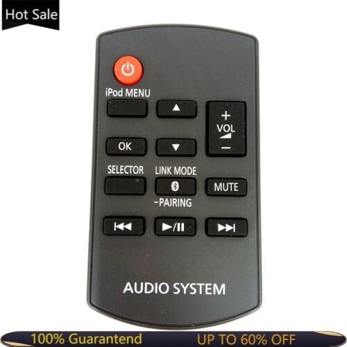 New Original For Panasonic RAKSC989ZM SC-HC05 SA-HC05 Bluetooth Sound System Dock RAK-SC989ZM Audio System Remote Control