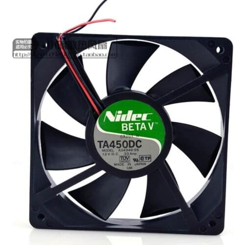Original TA450DC A34346-55 12CM 12025 12V 0.33A double ball server chassis power cooling fan