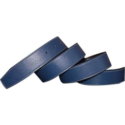 Belts Men Leather Belt Men Vintage Cool Faux Leather Buckle Free Belt for Decoration Apparel Accessories 2021