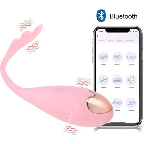 Sexy Goldfish APP Control Bluetooth Vibrators for Women Dildos Vaginal Kegal Balls Exerciser Butt Plug Anal Erotic Toys Sex Shop