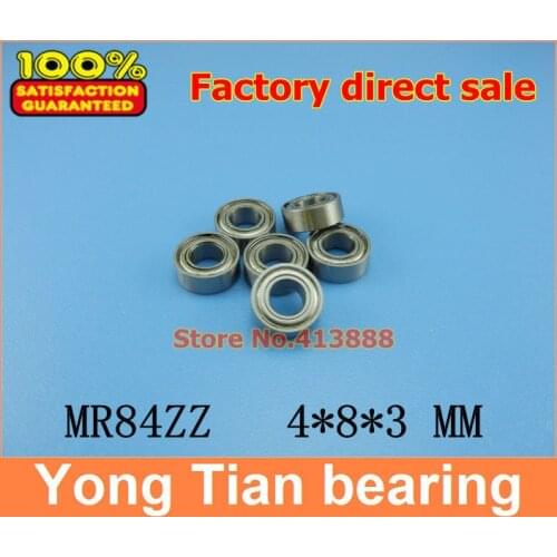 NBZH(1pcs) High quality ball bearing (stainless steel 440C material) SMR84ZZ 4*8*3 mm ABEC-1 Z2