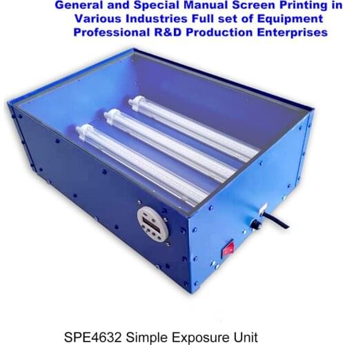 Ultraviolet UV Exposure Machine 60W Curing Exposure Screen Printing Plate Making Exposure Resin Equipment