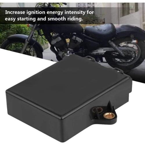4Rf-82305-00 Motorcycle Cdi Box Ignition Control Unit for Yamaha Virago 250 Xv250 V-Star 250Cc 1995-2007 Black