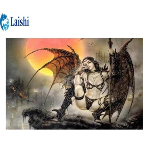 5D DIY Diamond Painting Doodle girl Full Square/Round Drill Diamond Embroidery Cross Stitch Rhinestone Mosaic Home Decor picture