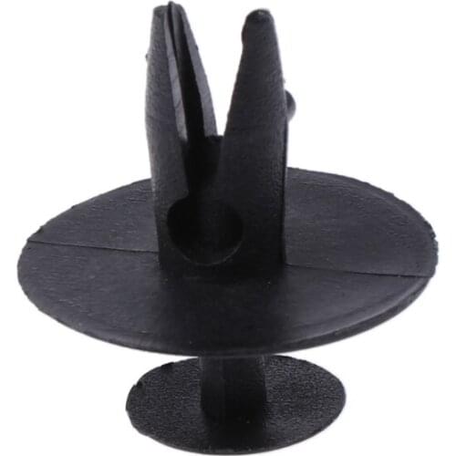 50 Pcs Auto Fastener Soundproof Insulation Fender Clip For Peugeot 307 308 408 206 Citroen C4