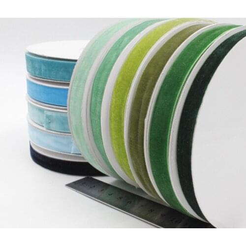 Velvet Ribbon 15 MM 20MM 7/8" 22 MM 1.5 Inch 25MM 30MM 38 MM 50MM for Wedding Decorative Wrap Gift Supplies Party Handmade DIY