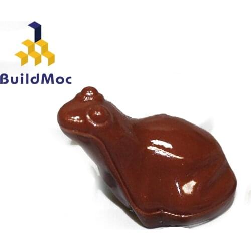 BuildMOC Compatible Assembles Particles 33320 Frog Building Blocks Parts DIY LOGO Educational Creati