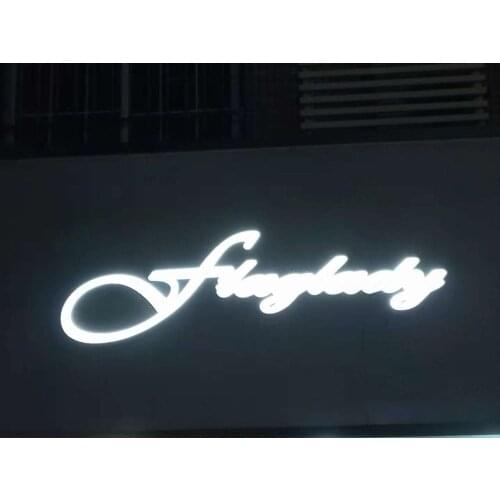 Electronic acrylic led custom made sign letters