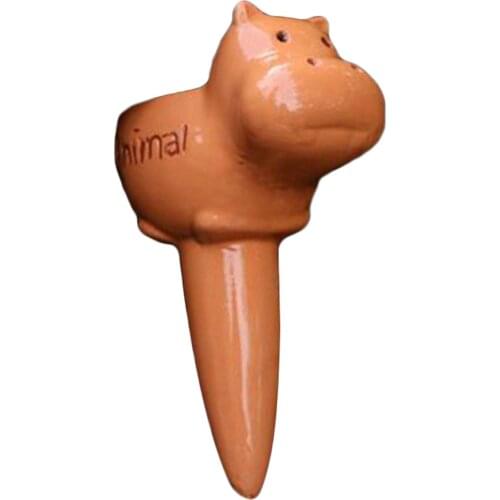 Dropper Watering Automatic Clay Animal 2PACK Cartoon 12*8.5*5cm For Indoor And Outdoor Plants Tool Adjustable Lovely Plant