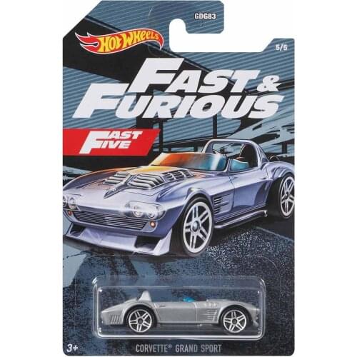 Hot Wheels Fast & Furious Cars GYN28 - Corvette Grand Sport