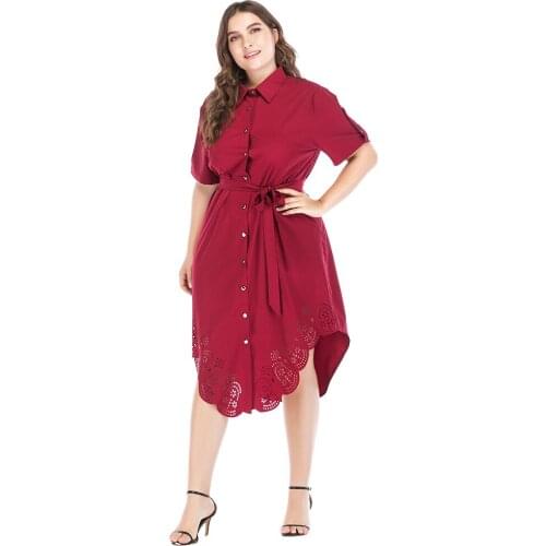 KUYISHINI Solid Summer Dresses