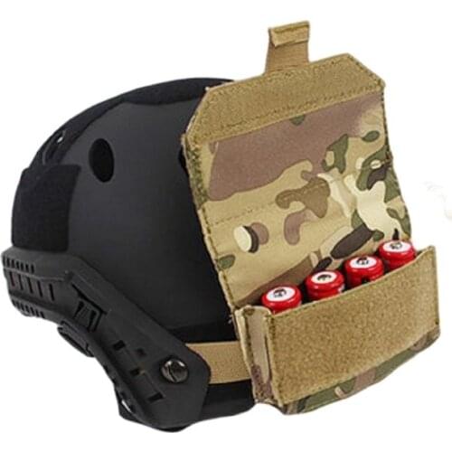New RX Tactical Helmet Counterweight Bag Accessory Bag Battery Pack Fast Helmet Sticker