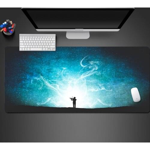 Under The Starry Sky The Playing The Mouse Pad Professional Advanced Non-skid Game Players Play Table Pad Gamer Computer Mat